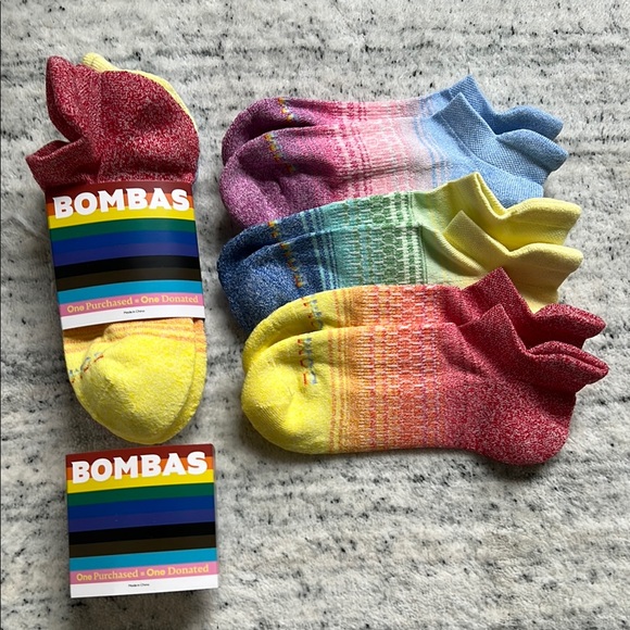 Bombas Pride Ankle Socks - Picture 4 of 4